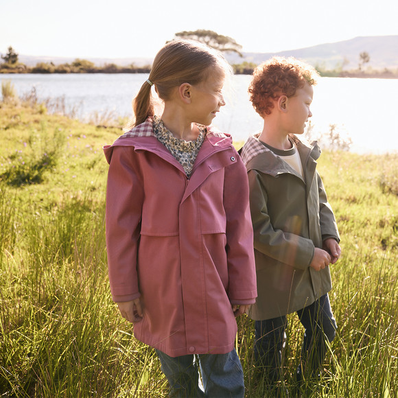Mädchen Regenjacke in weicher Qualität