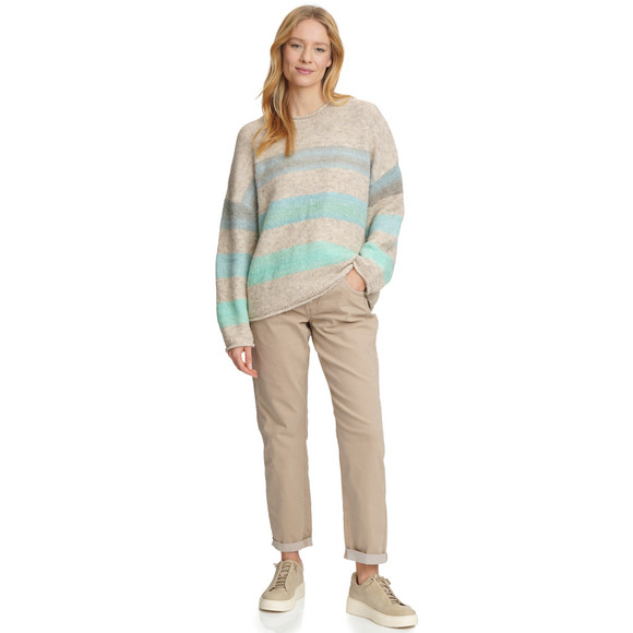 Damen Strickpullover mit Wolle