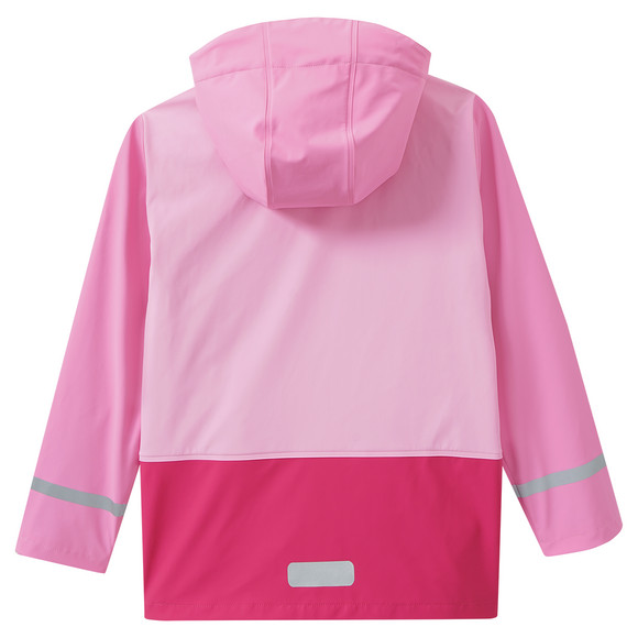 3-in-1 Mädchen Regenjacke mit Colourblocking