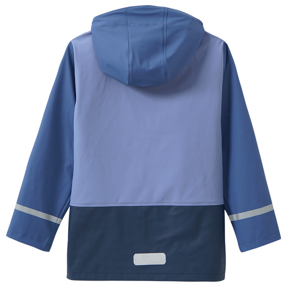 3-in-1 Kinder Regenjacke mit Colourblocking
