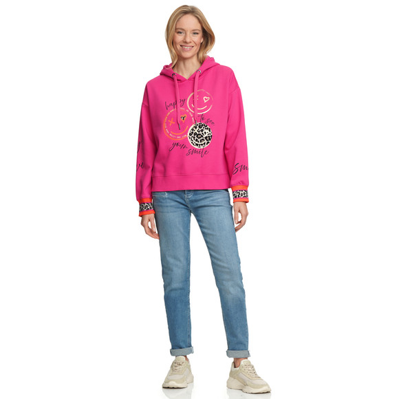 Damen Hoodie mit Print