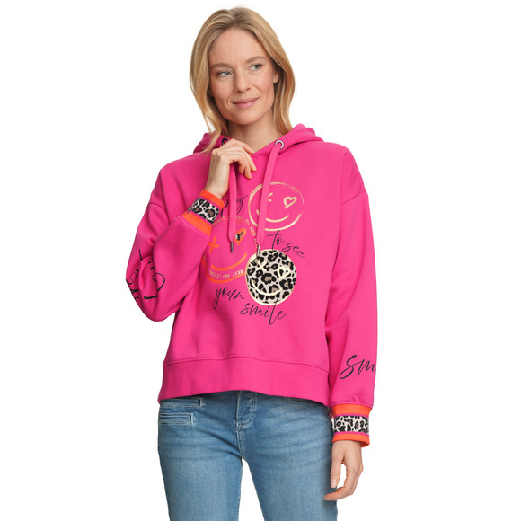 Damen Hoodie mit Print