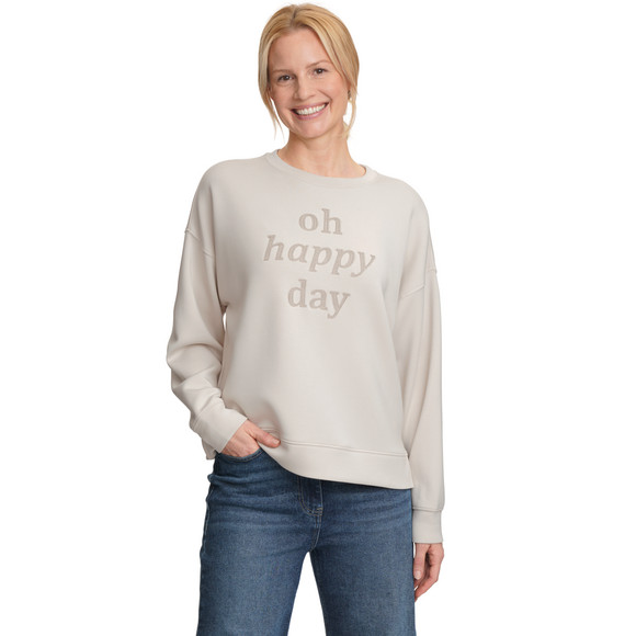 Damen Sweatshirt aus Modal-Mix