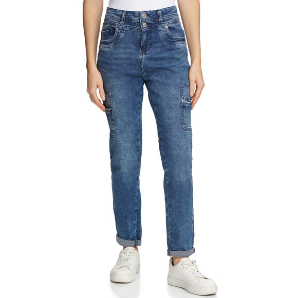 Damen Slim-Jeans aus Denim