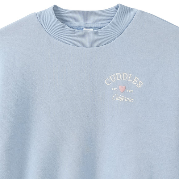 Sweater voor meisjes met opdruk