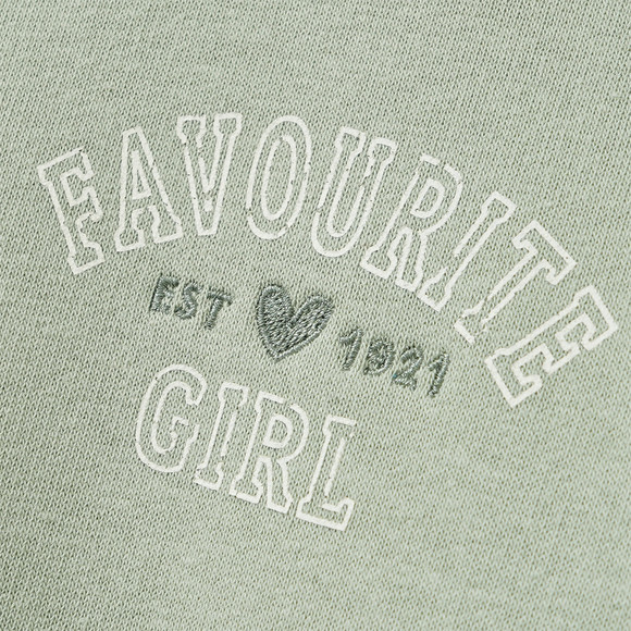 Sweater voor meisjes met opdruk