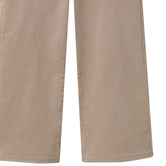 Meisjesjeans met wijde pijp, verstelbare band