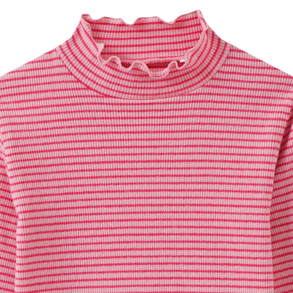 Mädchen Langarmshirt mit Streifen