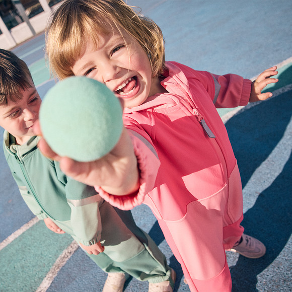 Baby Softshelloverall mit Futter