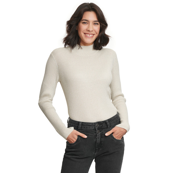 Damen Langarmshirt mit Glitzer