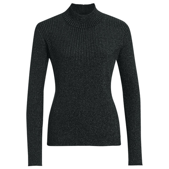 Damen Langarmshirt mit Glitzer