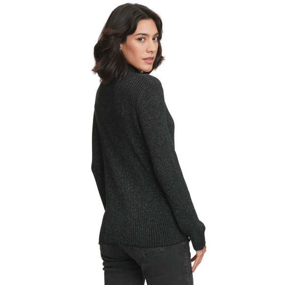 Damen Langarmshirt mit Glitzer