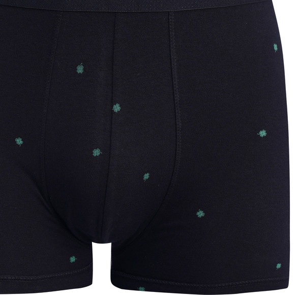 Herren Retroshorts mit Kleeblatt-Print