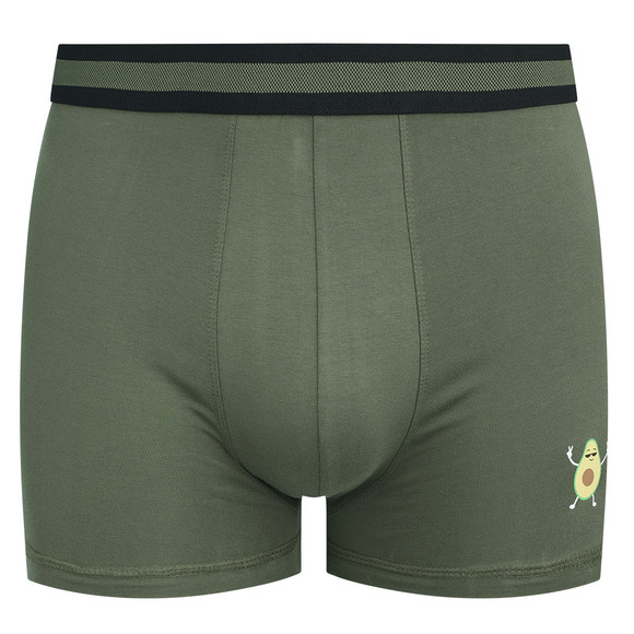 Herenretroshorts met motief