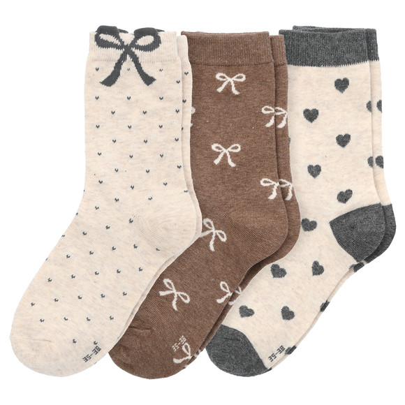 Set van 3 paar damessokken