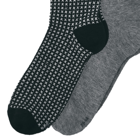 2 paar herensokken met wol