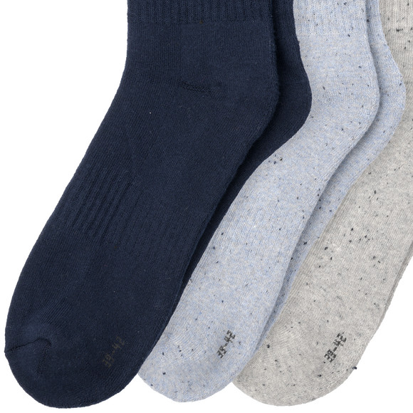 3 Paar Herren Sportsocken mit Frottee Sohle