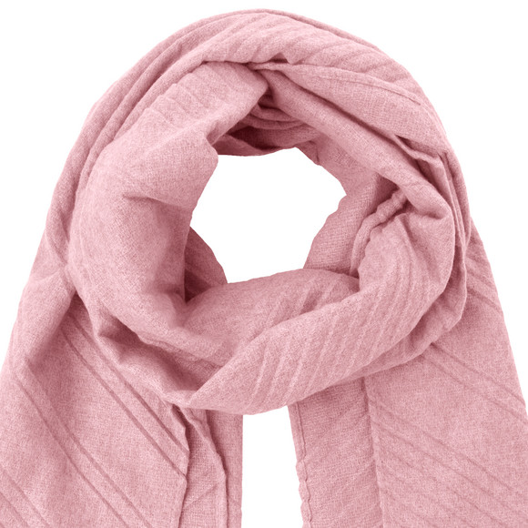 Damen Tuch mit faltiger Optik