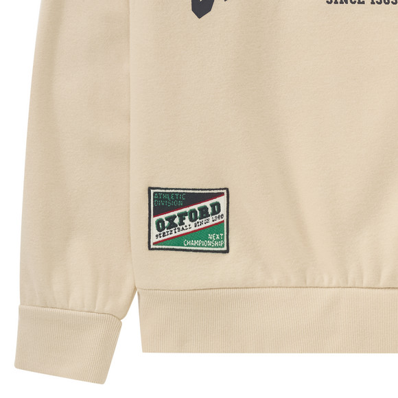 Jongens sweater met opdruk