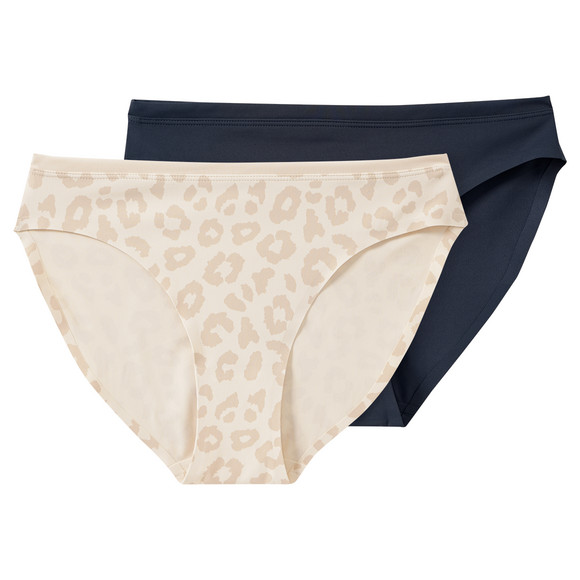 2 Damen Seamless-Slips im Set