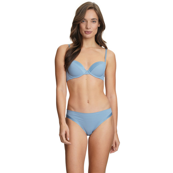 2 Damen Seamless-Slips mit Glanz-Detail