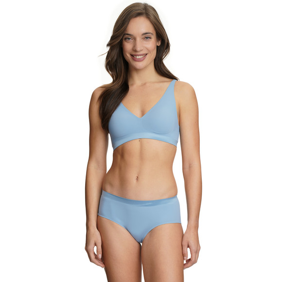 2 Damen Seamless-Pantys mit Glanz-Bündchen