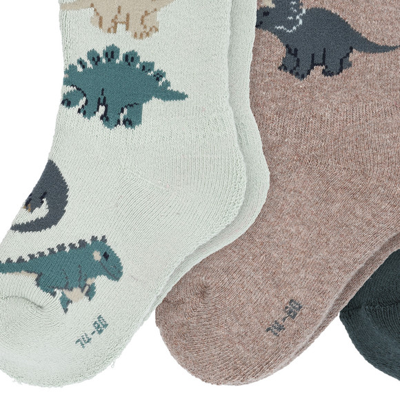 3 paar Sokken in badstof voor baby's