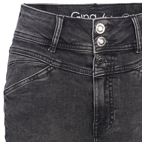 Damen Skinny-Jeans mit Used-Waschung