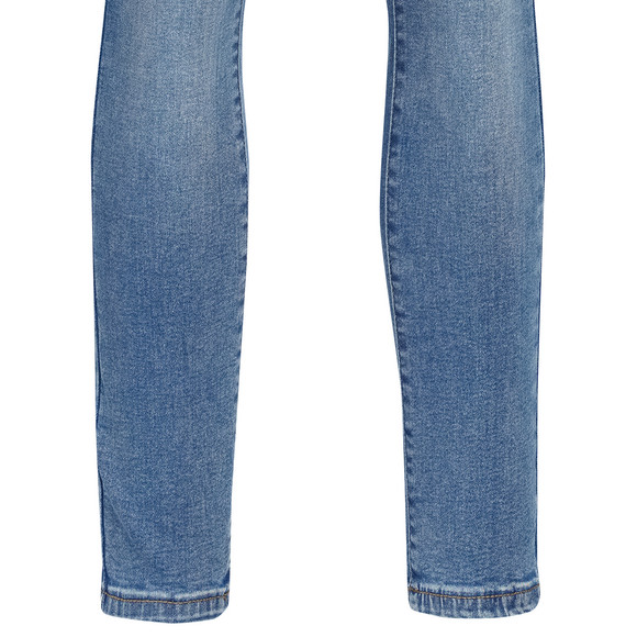 Damen Skinny-Jeans mit Used-Waschung