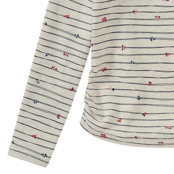 Mädchen Langarmshirt mit Streifen