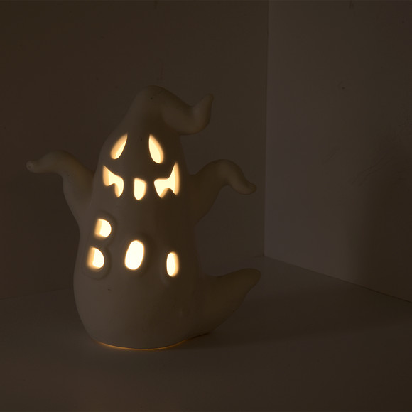 Dekofigur Geist mit LED-Licht