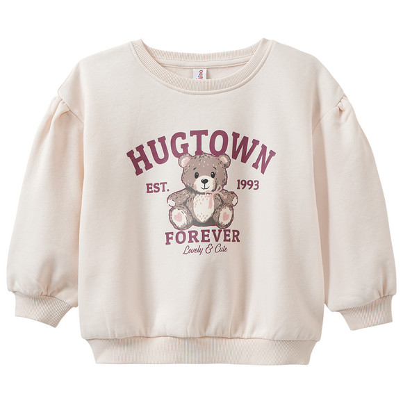 Mädchen Sweatshirt mit Bären-Print