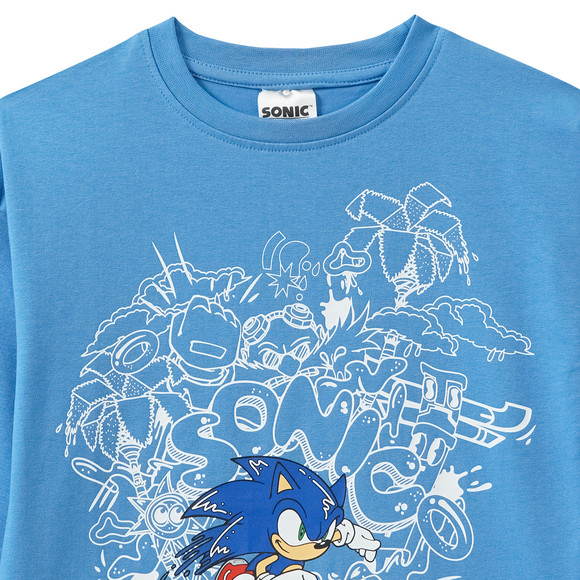 Sonic Langarmshirt mit Print