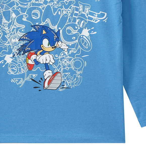 Sonic Langarmshirt mit Print