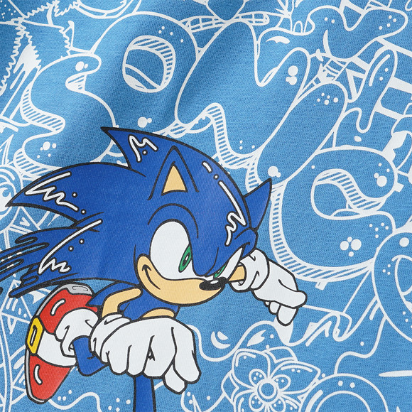 Sonic Langarmshirt mit Print