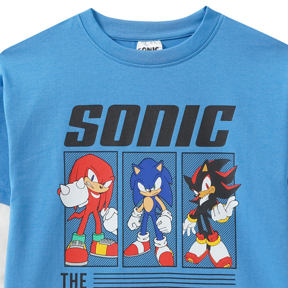 Sonic Langarmshirt mit Print