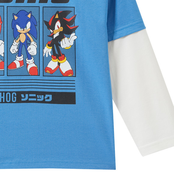 Sonic Langarmshirt mit Print