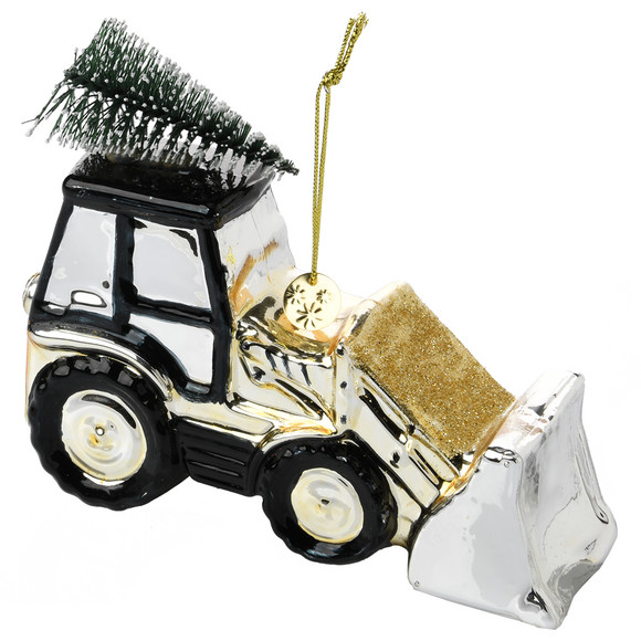 Boomdecoraties graafmachine