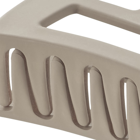 Große Haarklammer in matter Optik