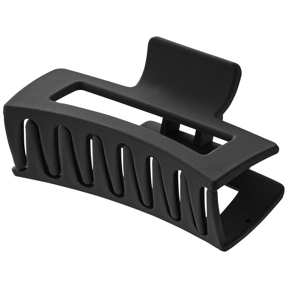 Große Haarklammer in matter Optik