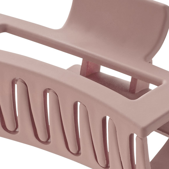 Große Haarklammer in matter Optik