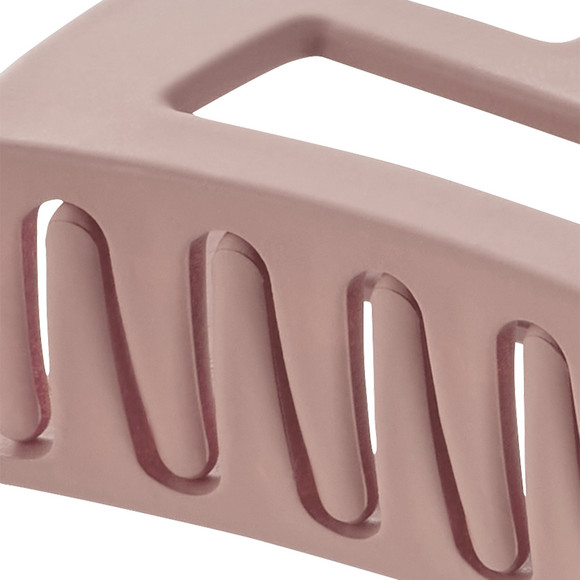 Große Haarklammer in matter Optik