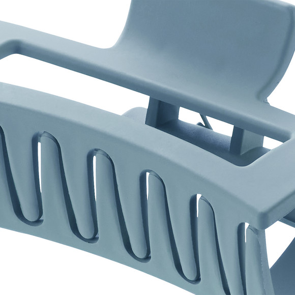 Große Haarklammer in matter Optik