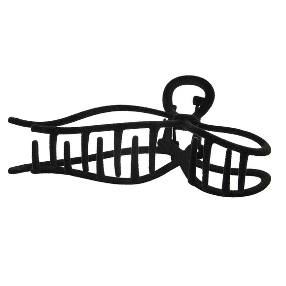 Große Haarklammer in Schleifen-Form