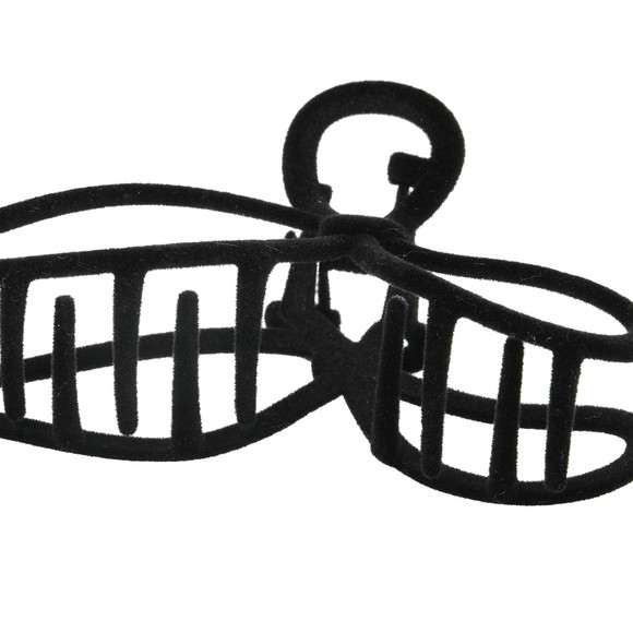 Große Haarklammer in Schleifen-Form