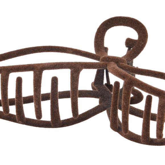 Große Haarklammer in Schleifen-Form