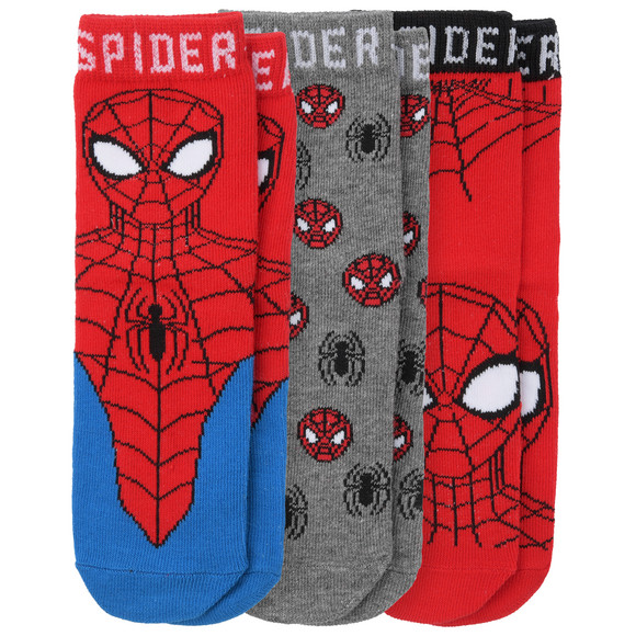 3 Paar MARVEL Spiderman Socken