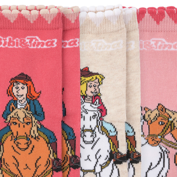 3 Paar Bibi & Tina Socken
