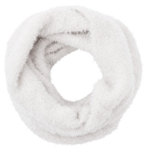 Mädchen Wintersnood mit Effektgarn