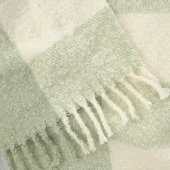 Mädchen Winterschal mit Fransen